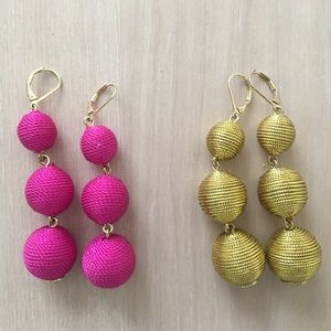 J Crew Statement Earring Bundle